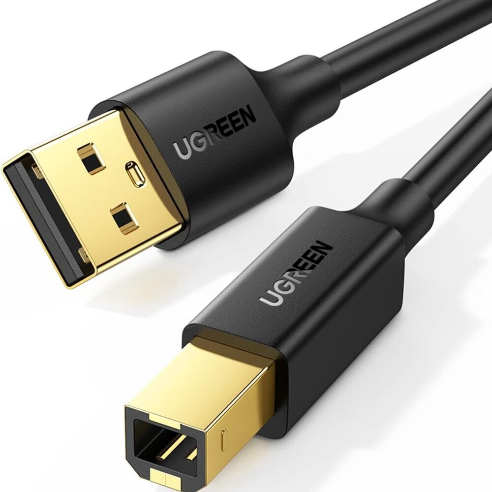 USB A to USB B Printer Cable 5ft - High-Speed for HP, Canon, Brother, Samsung, D